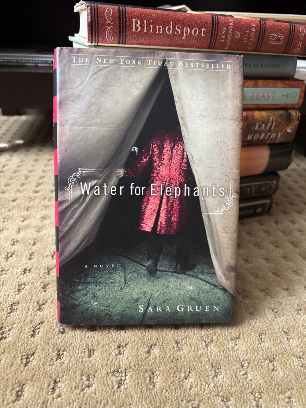 Water for Elephants by Sara Gruen - Red Cover Jacket
